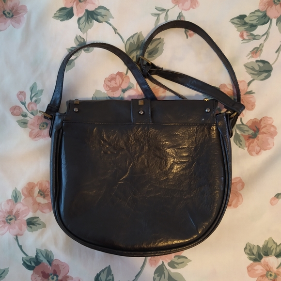 Faux Leather Studded Shoulder Purse Crossbody Bag - Picture 2 of 3